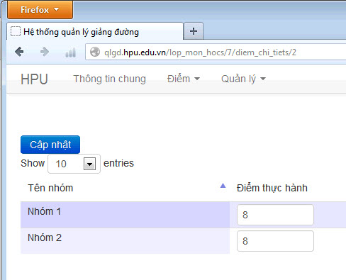 Sổ đầu bài điện tử
